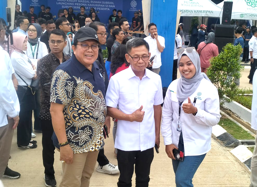 Menghadiri Lounching Program Gentengisasi oleh Pesona Kahuripan 12